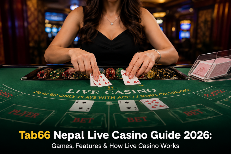 Tab66 Nepal Live Casino Guide 2026: Games, Features & How Live Casino Works